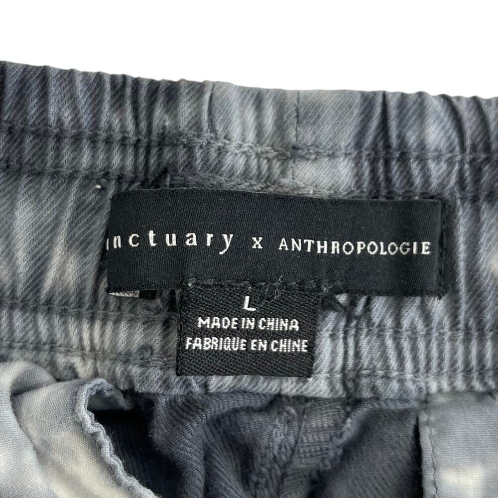 Sanctuary X Anthropologie Tie Dye Cargo Jogger Pants Large Navy Pink Casual - Picture 6 of 7